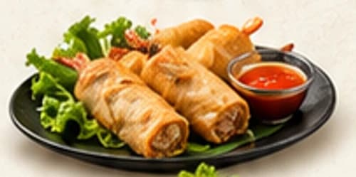 سبرينج رولز خضار